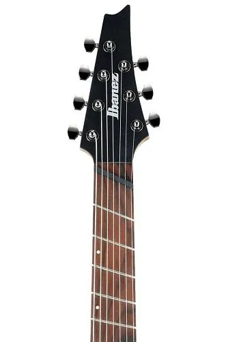 Ibanez RGMS7-BK Мультимензурная семиструнная электрогитара.